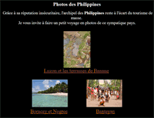 Tablet Screenshot of les-philippines.net